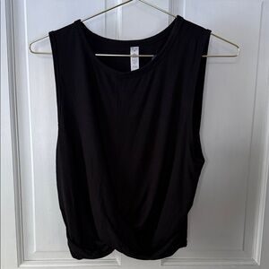 ALO Yoga Black Tank Top
